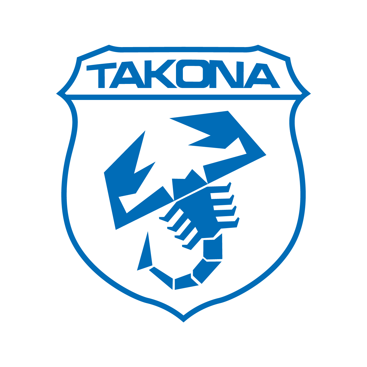 Takona Scorpion Shield Sticker