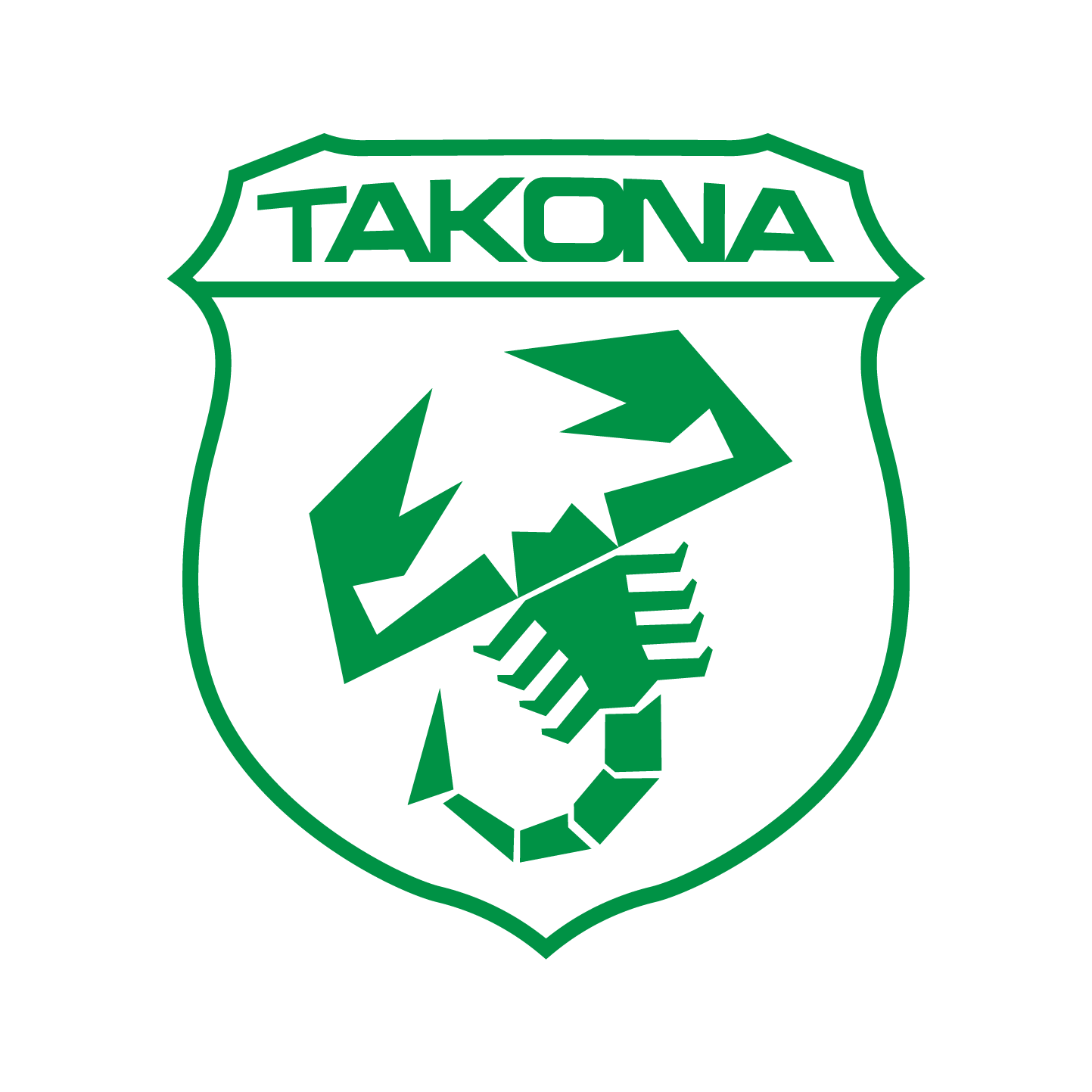 Takona Scorpion Shield Sticker