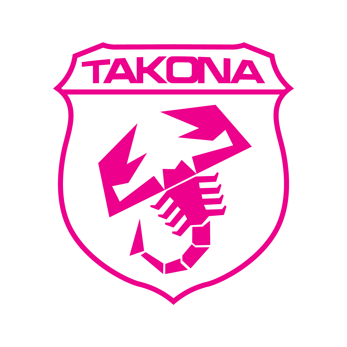 Takona Scorpion Shield Sticker