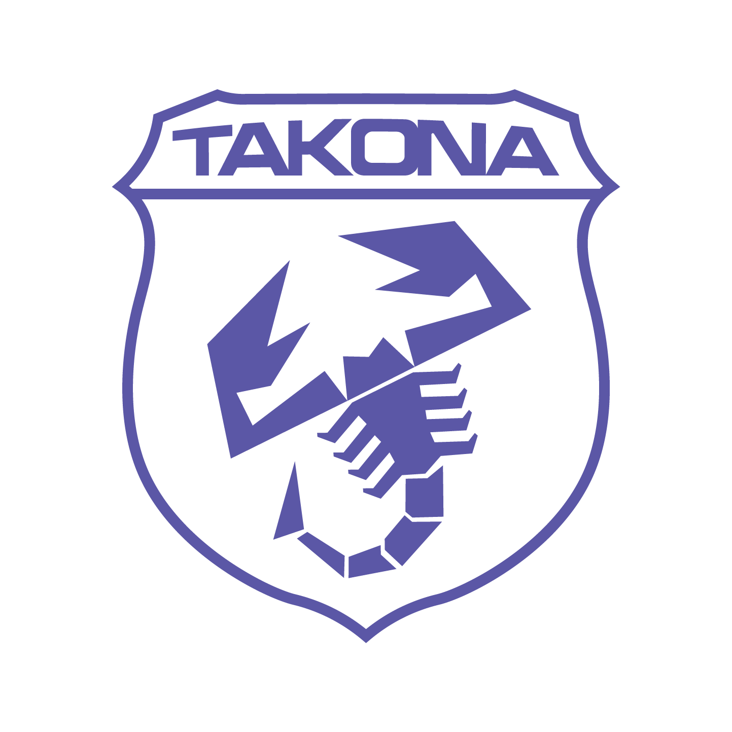 Takona Scorpion Shield Sticker