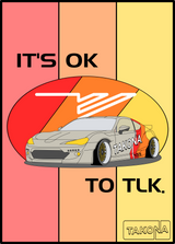 Widebody Toyota TRD GT86 Drawing Sublimation Printed onto high GSM Paper.