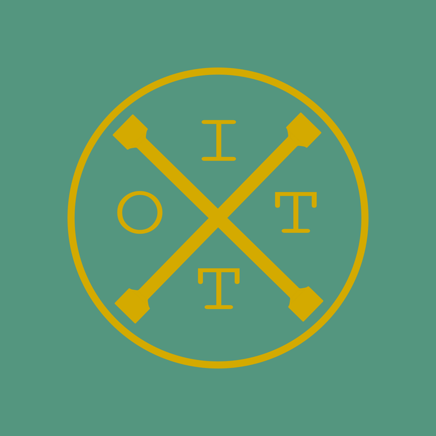 Takona IT'S OK TO TLK. Emblem Sticker