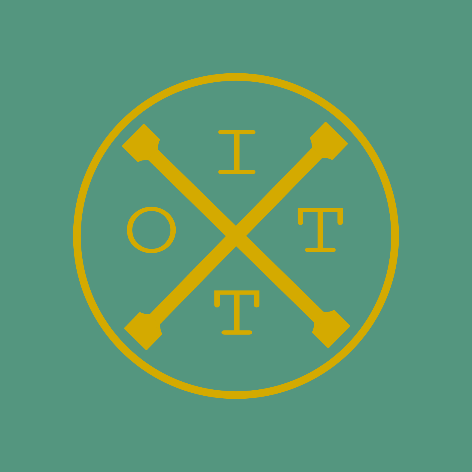 Takona IT'S OK TO TLK. Emblem Sticker