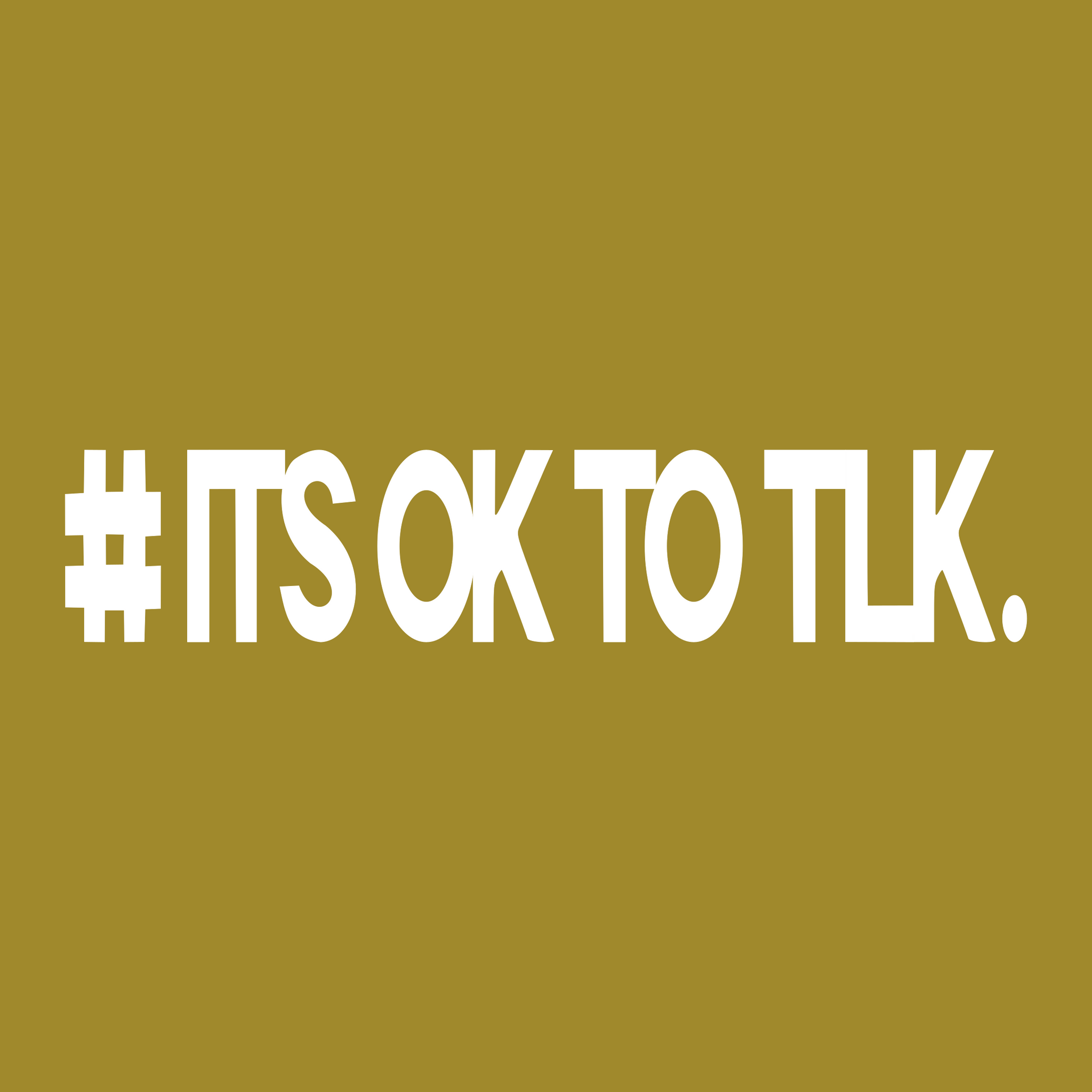 Takona #IT'S OK TO TLK. Sticker