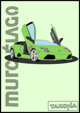 Murcielago Art Print