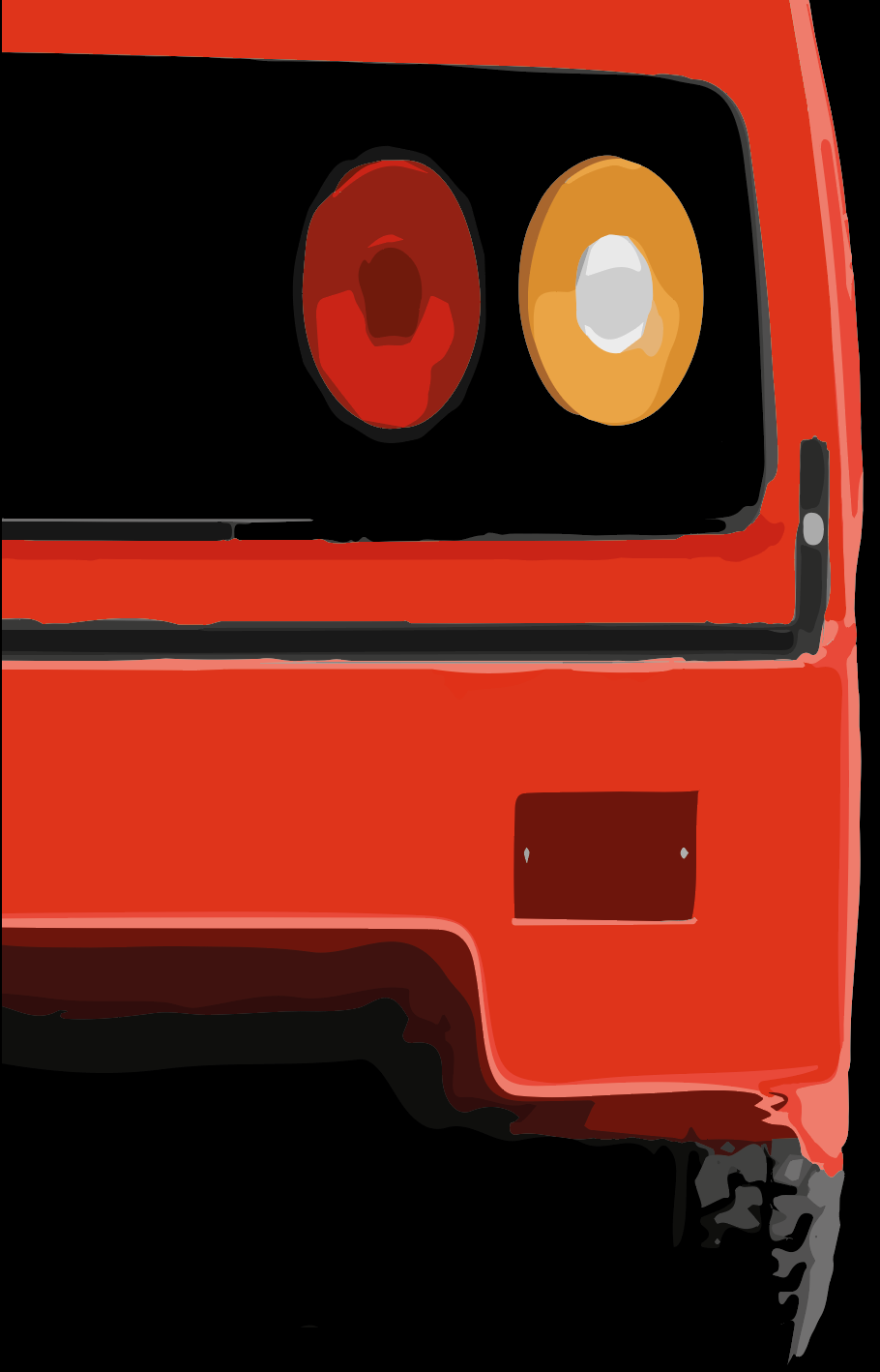 F40 (Italian Rear) Print