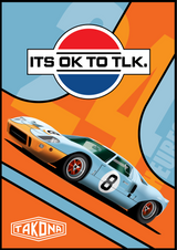 Le Mans GT40 art Print