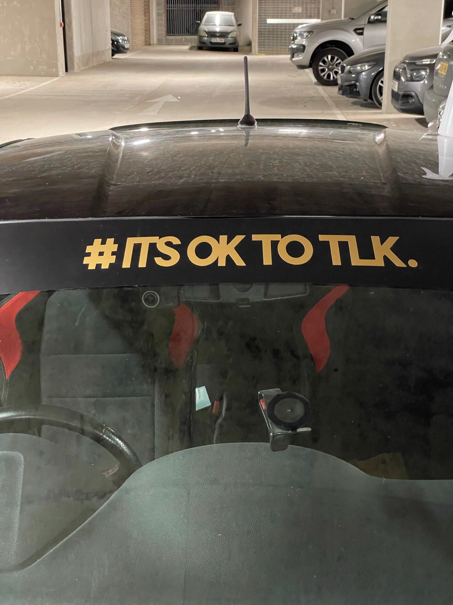 Takona #IT'S OK TO TLK. Sticker