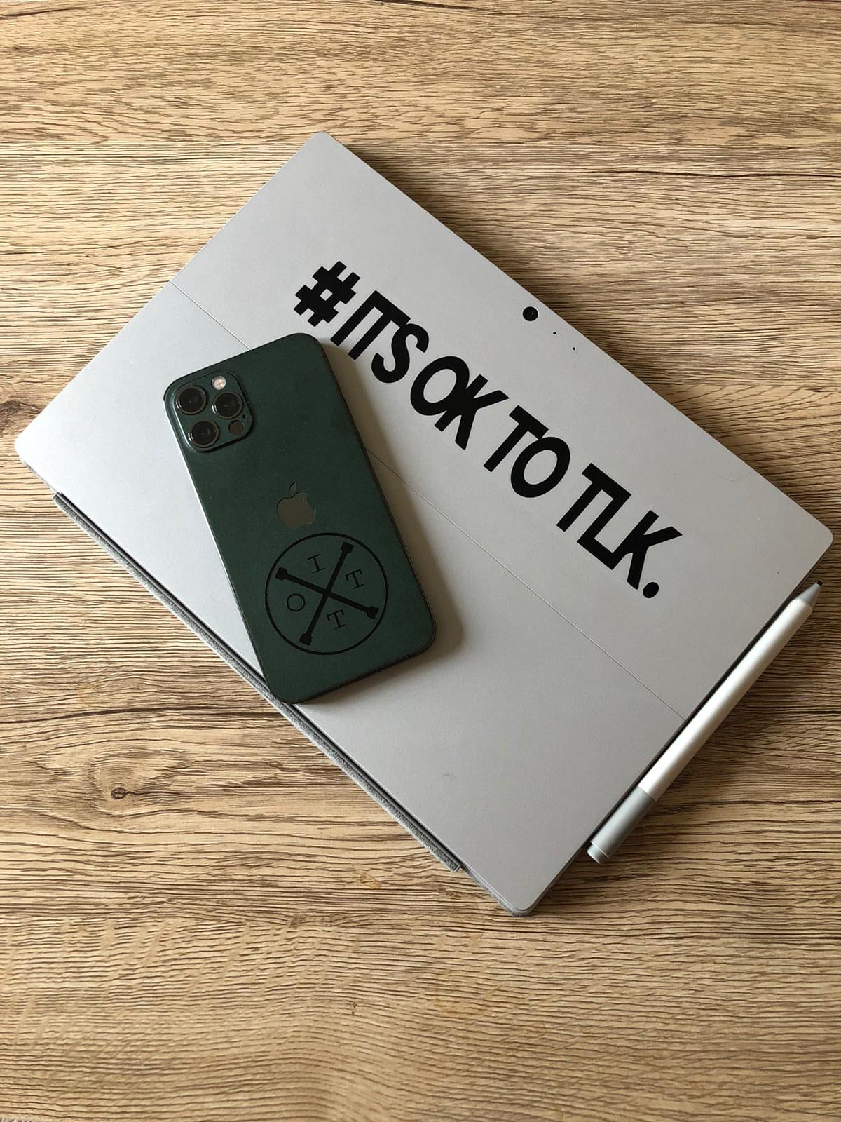 Takona #IT'S OK TO TLK. Sticker