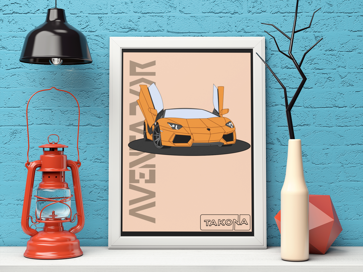 Aventador Art Print