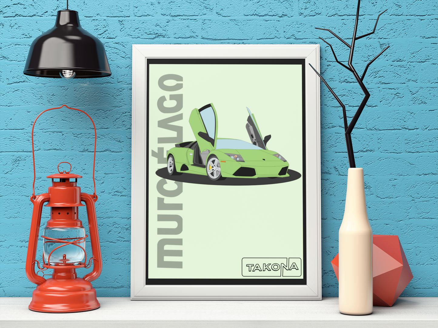 Murcielago Art Print