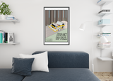 LEGO Audi Quattro Drawing Sublimation Printed onto high GSM Paper.