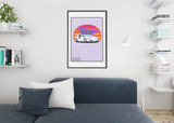 Takona 80's Passion Countach Art Print