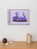 Takona Lamborghini Art Print Collection