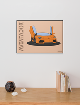 Aventador Art Print