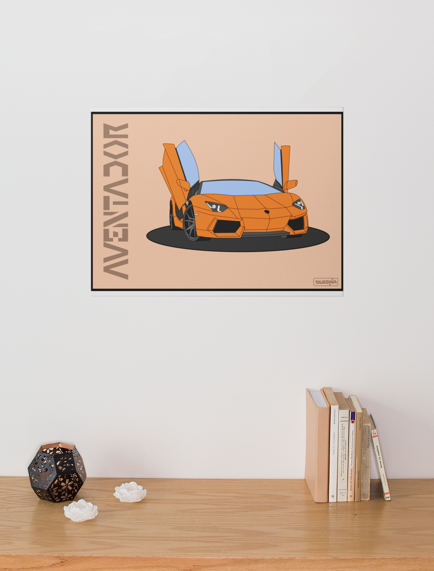 Takona Lamborghini Art Print Collection